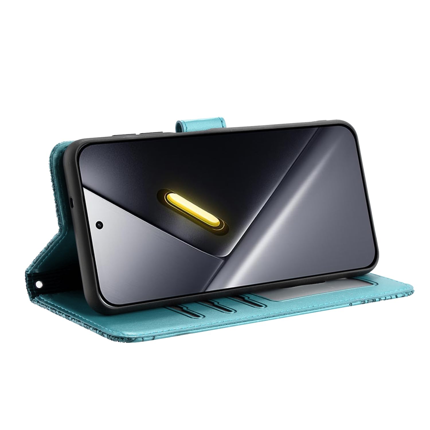 Etui do Xiaomi Poco X8 Pro Premium Pokrowiec ze skóry PU [Etui z klapką] [Portfel] [Zamknięcie magnetyczne] Etui ochronne do Xiaomi Poco X8 Pro Niebieski