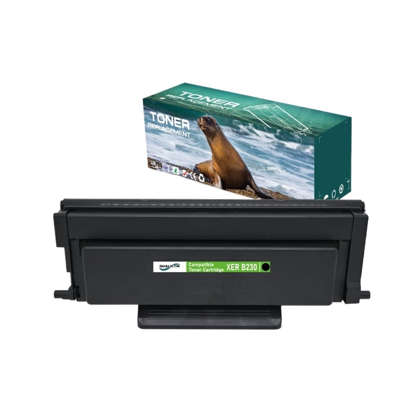 Cartuccia Toner,Qualicom,006R04400 B230 B225 B235 Con Chip For Xerox