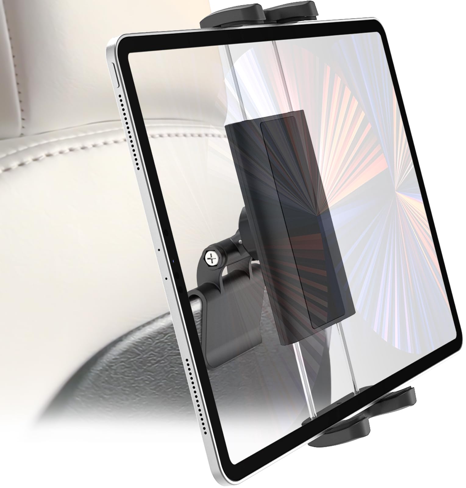 Woleyi Tesla Odel Y/3 Headrest Tablet Holder - [360° Etal Ballhead