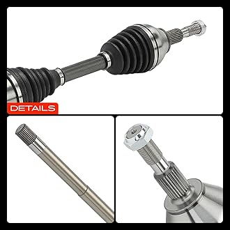 A-Premium CV Axle Shaft Assembly Compatible with Ford & Lincoln Models - Edge 2015-2018, MKX 2016-2018, 2.7L, AWD Only - Front Right Passenger Side, Replace# F2GZ3B436H