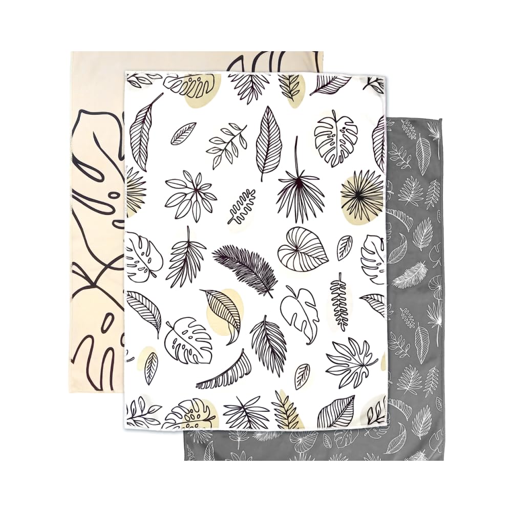 Mybo Tv Face Torchongenio Super Absorbent Tea Towels - Set Of 3 - Cotton Dish Towels