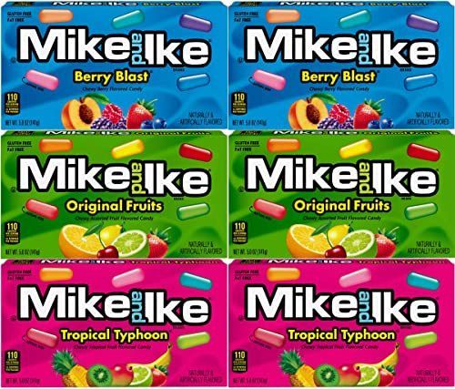 Mike and Ike Bundle con 6 cajas de 5oz miniatura 1