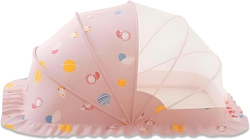 Miniatura 9 de Mosquiteros para Cunas De Bebes, Mosquitera plegable portátil para cochecito, cunas plegables transpirables sin fondo, red para cuna, refugio solar,