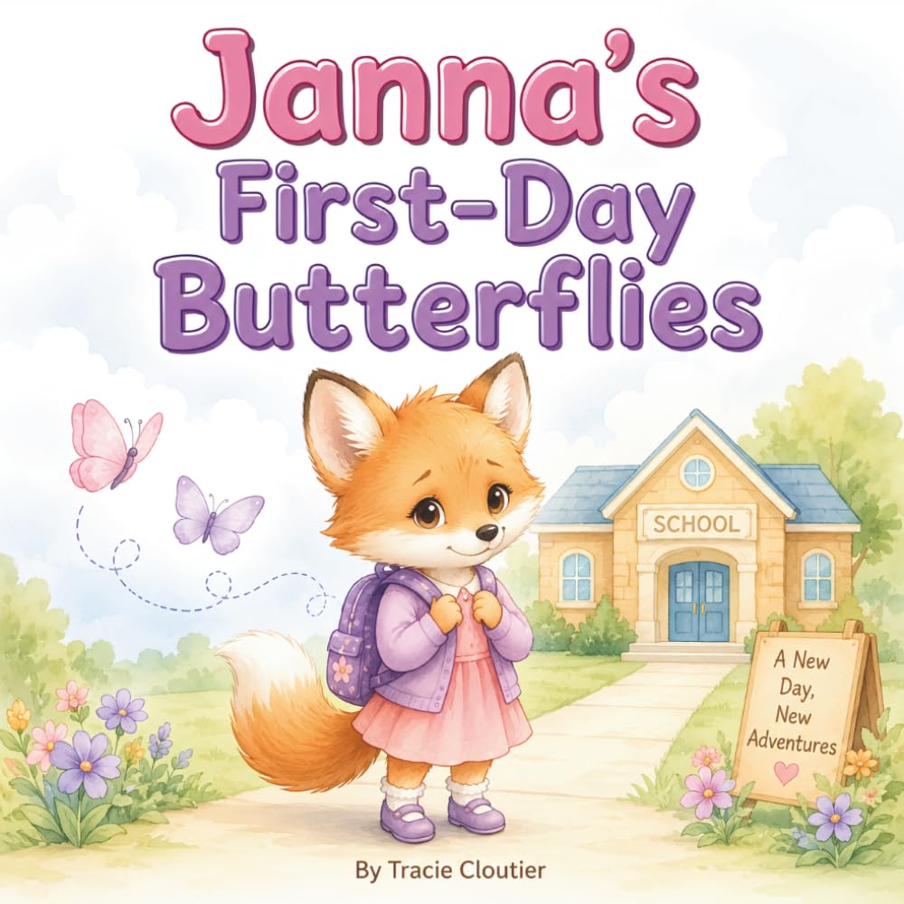 Janna First-Day Butterflies: A Heartwarming Picture Book About First-Day School Jitters, Friendship, and Growing Brave (The Brave Little Moments Series)