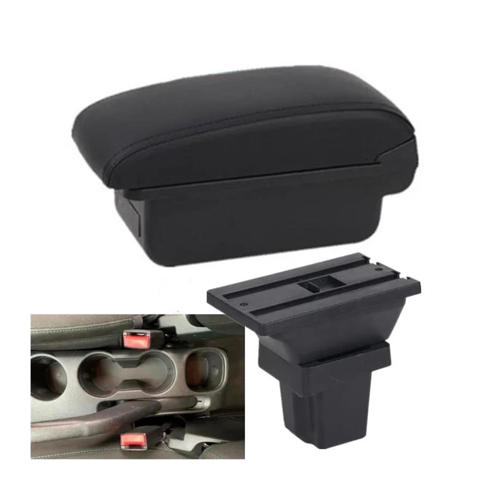 For Chevrolet For Trax For Tracker For Holden For Trax 13-20 Car Arm Storage Box Car Armrest Accessories Armrest Box(A style black line)