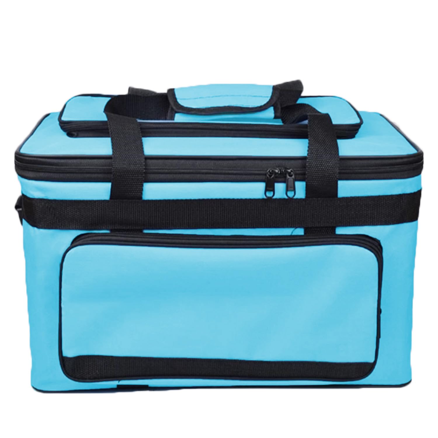 Large Art Supply Carrier Bags Waterproof Art Tool Bag Messenger Bag Artist Organizer Craft Storage Tote Bag Case Carry-All Box with Handle Shoulder Strap for Palette Paints Brushes Pen Pencil Book
