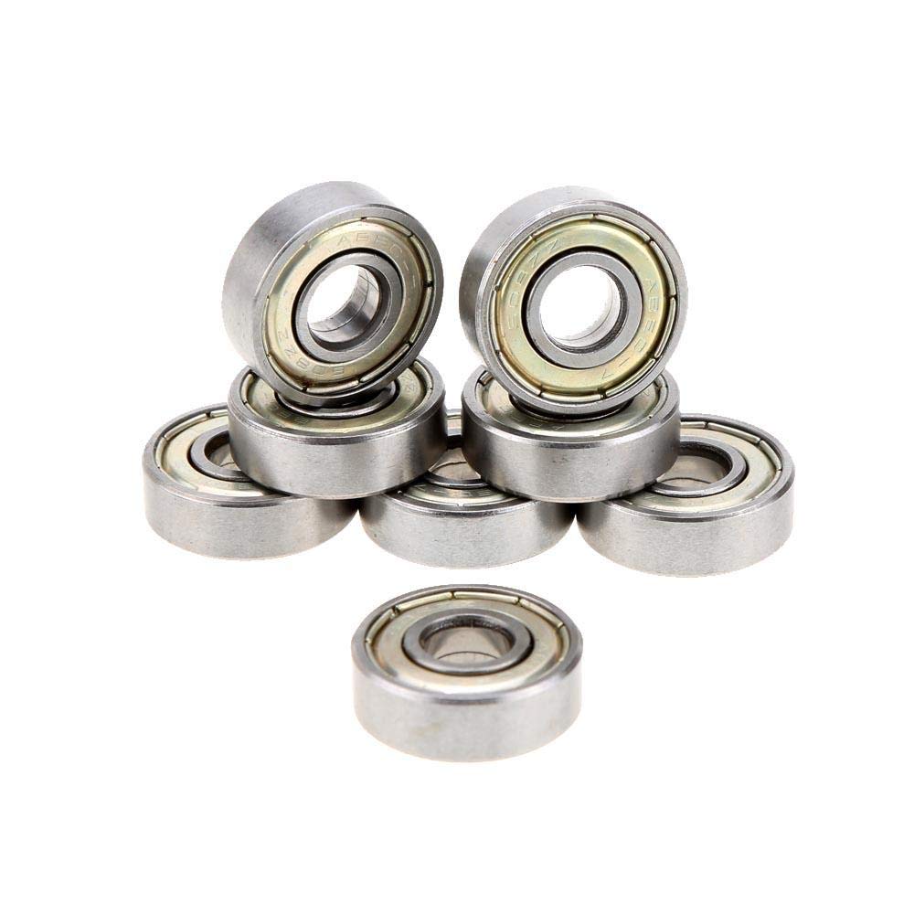 Longboard Skateboard 608 ABEC-7 Bearings High-Speed Low-Friction Pre-Lubricated