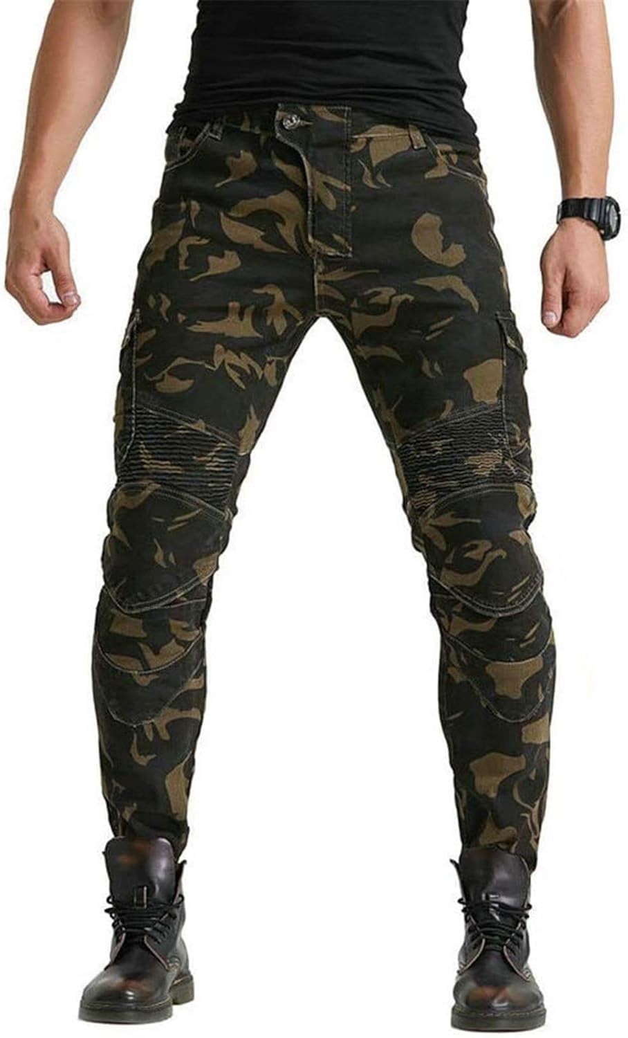 Pantalones de moto para evitar rozaduras con alfombrilla desmontable PTS