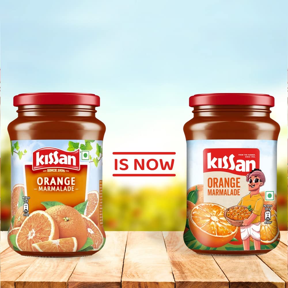 Kissan Orange Marmalade Jam, 500g - Image 3 thumbnail
