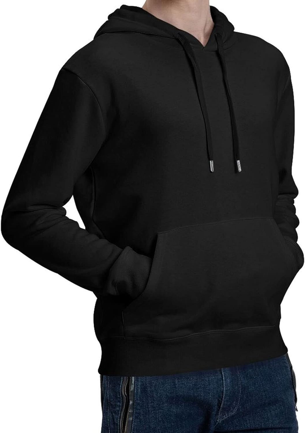 Tuveke Men's Hoodie Sweatshirt Pullover Fleece Hooded Athletic Sweat shirt For Men Hoodies Long Sleeve Kangaroo Pockets - Image 2