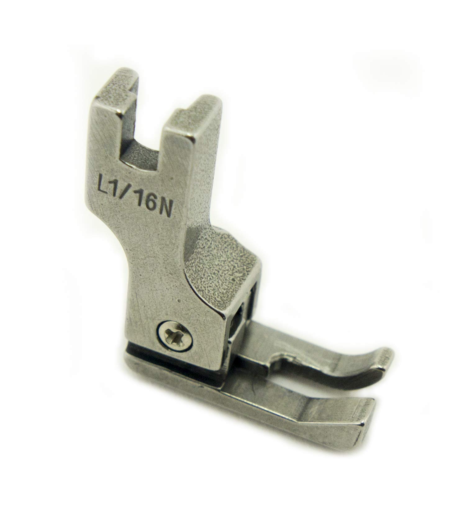 Hand Hand® L1/16N Left Side Industrial Sewing Machine Step Foot For Pin Hem, Cover Stitch, Top Stitch, Step Stitch