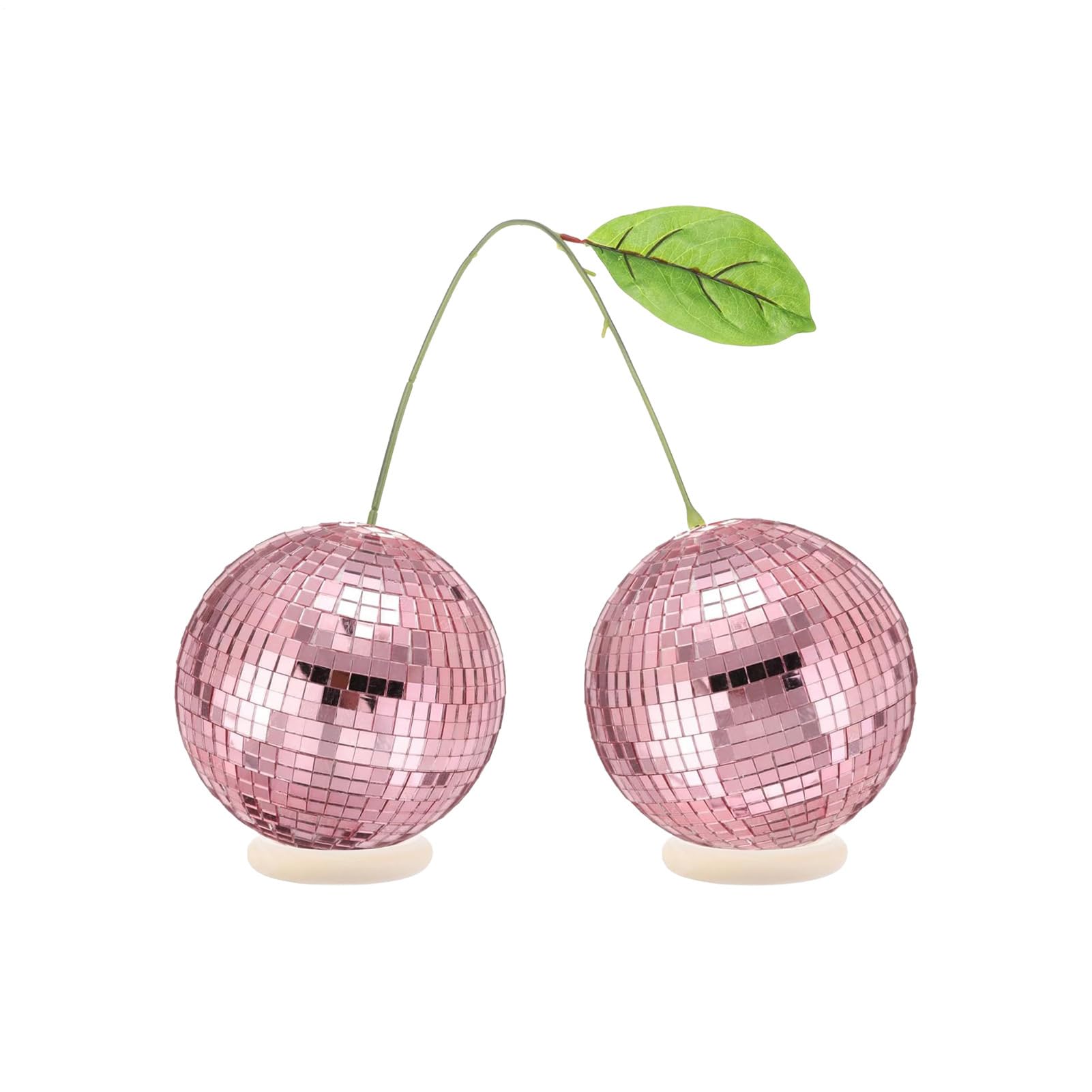 Boule disco décorative cerise miroir art intérieur de bar - 8