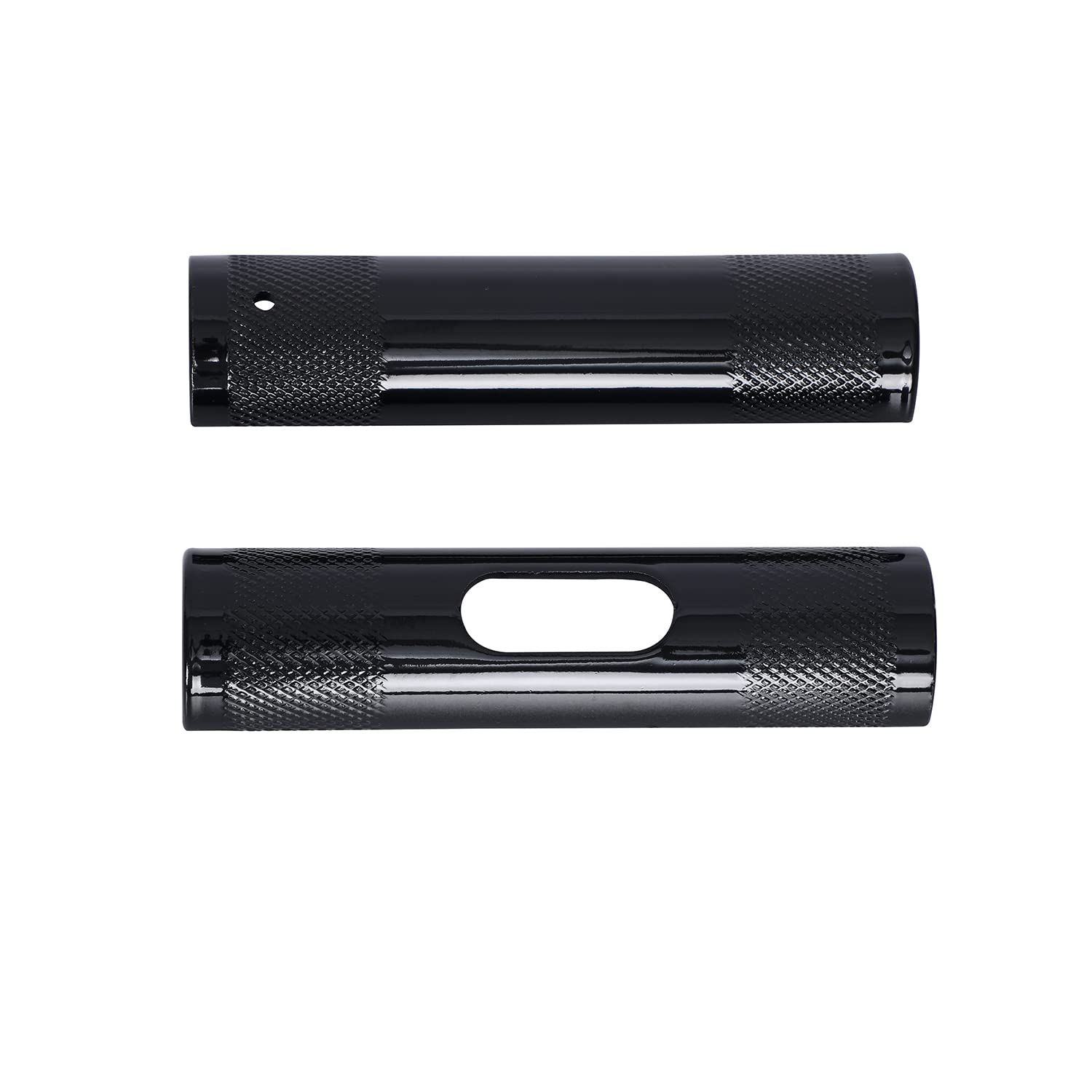 CELOMT Motorcycle Handlebar Clamp Adapter, 1'' to 1.25'', Fit Harley Sportster Dyna Softail Touring and Universal, Gloss Black