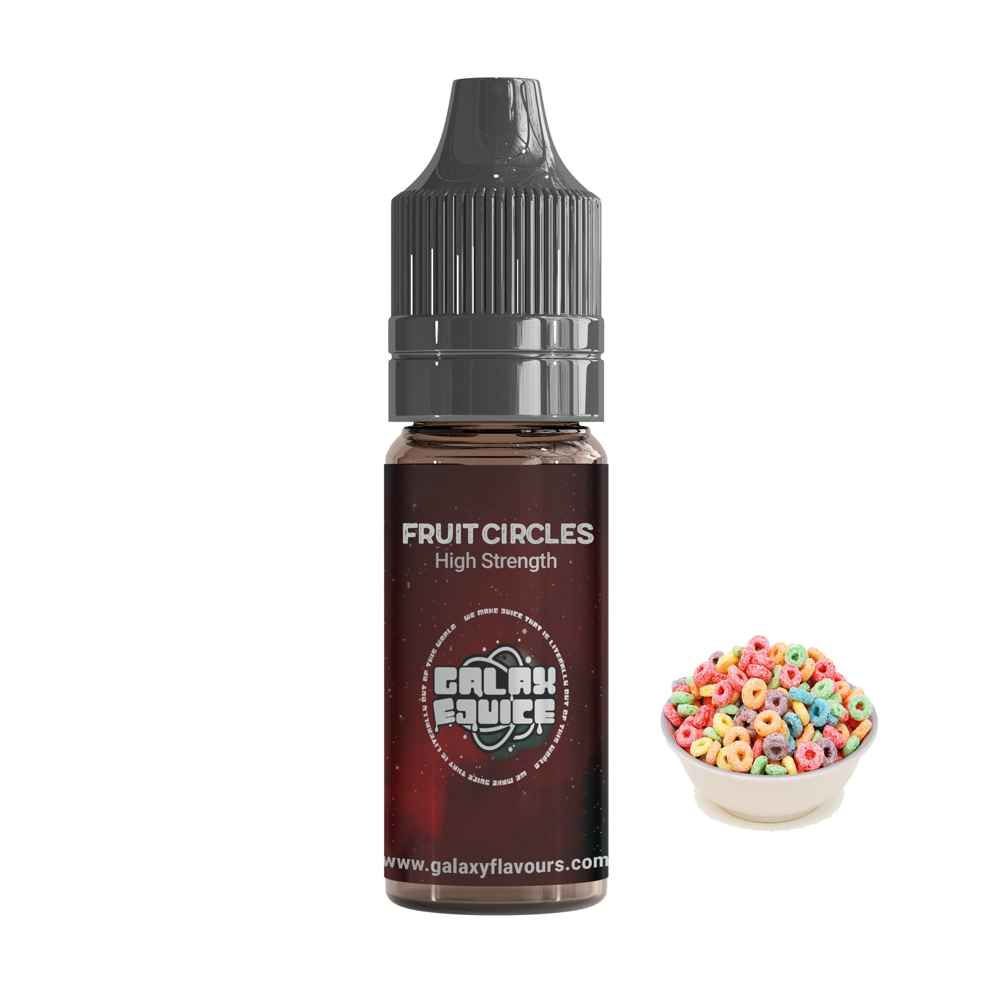 Fruit Circles Flavouring - High Strength Food Flavoring - 230+ Flavours -10ml Bottle.