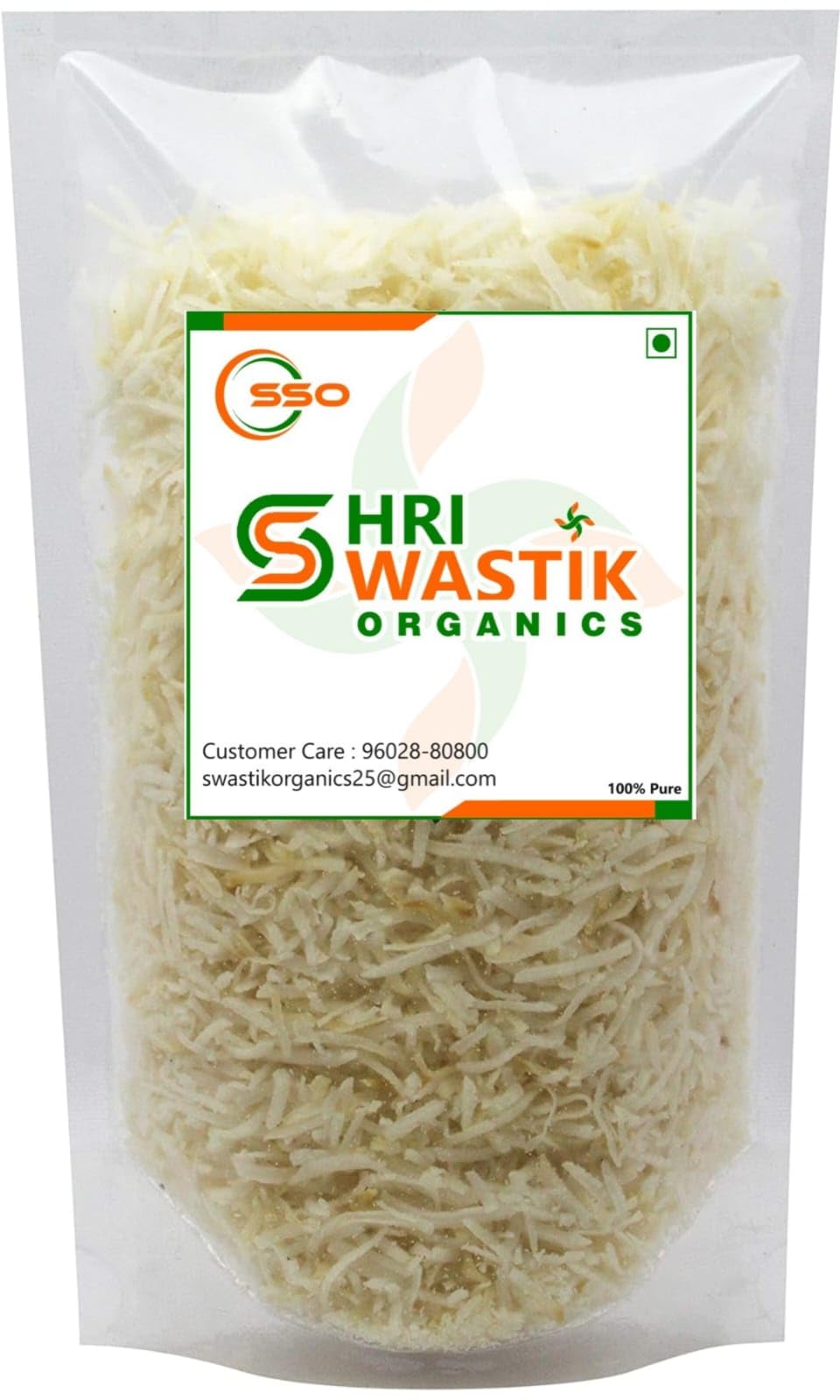 Shri Swastik Organics Blanched Coconut Flakes (Dried, Unsweetened) (250) (B0CY9GKD3J) Amazon Price History, Amazon Price Tracker