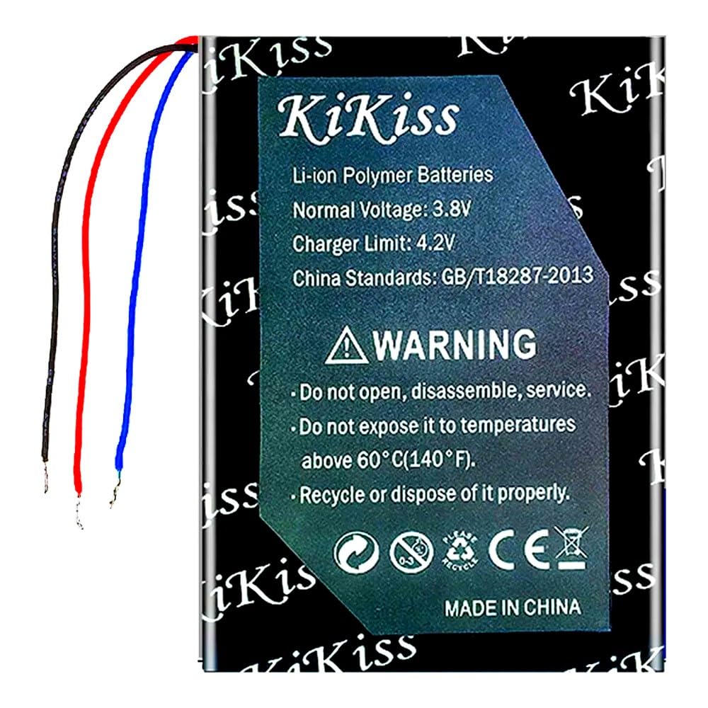 GSP383555 High-Capacity 1400mAh Battery Compatible for JBL Clip 2 AN/Plus/Clip2/CLIP2BLKAM/CS056US/P04405201,0-Cycle Li-ion Polymer,Replacement Portable Bluetooth Speaker Battery with Tool Kits