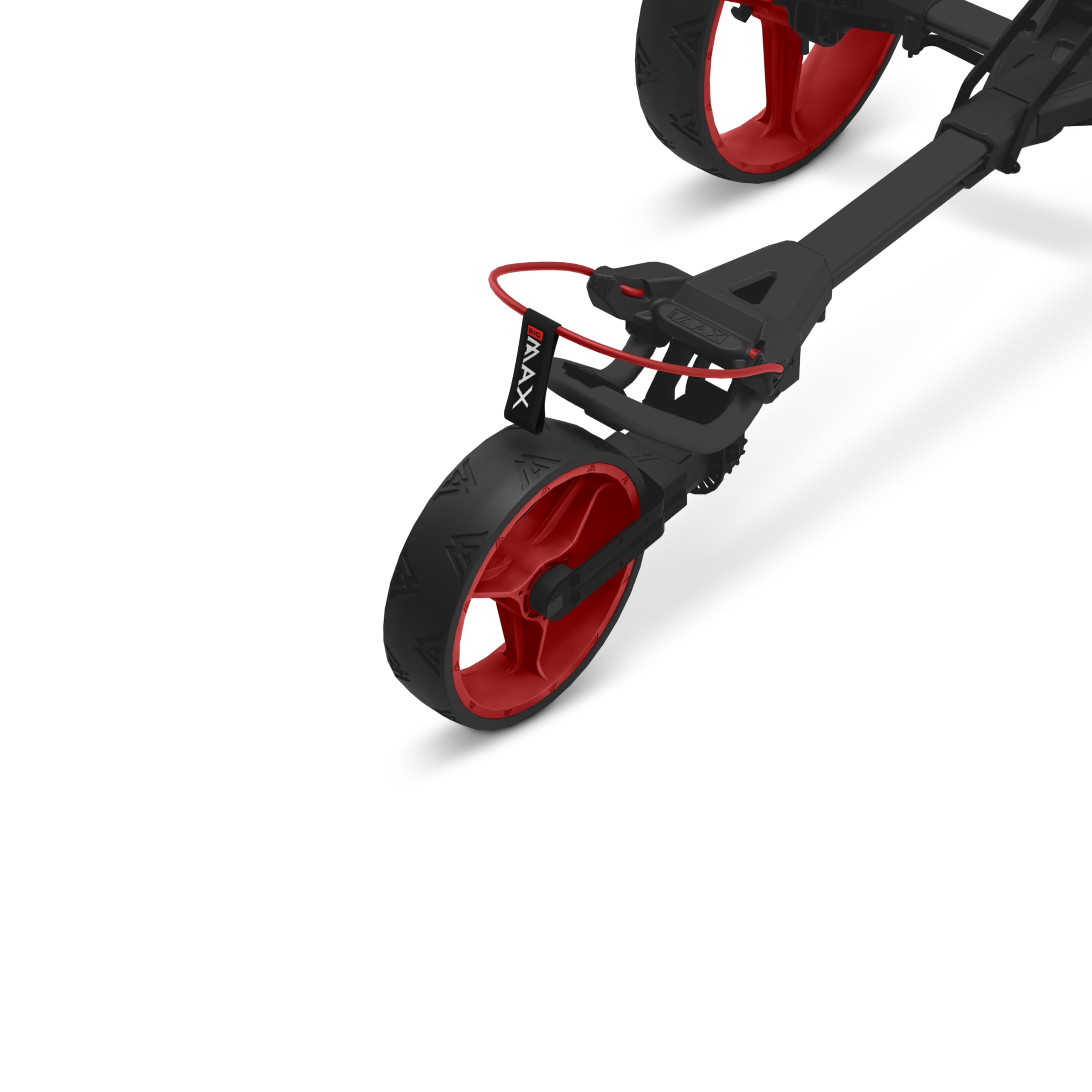 Big Max Blade Trio Golftrolley schwarz/rot