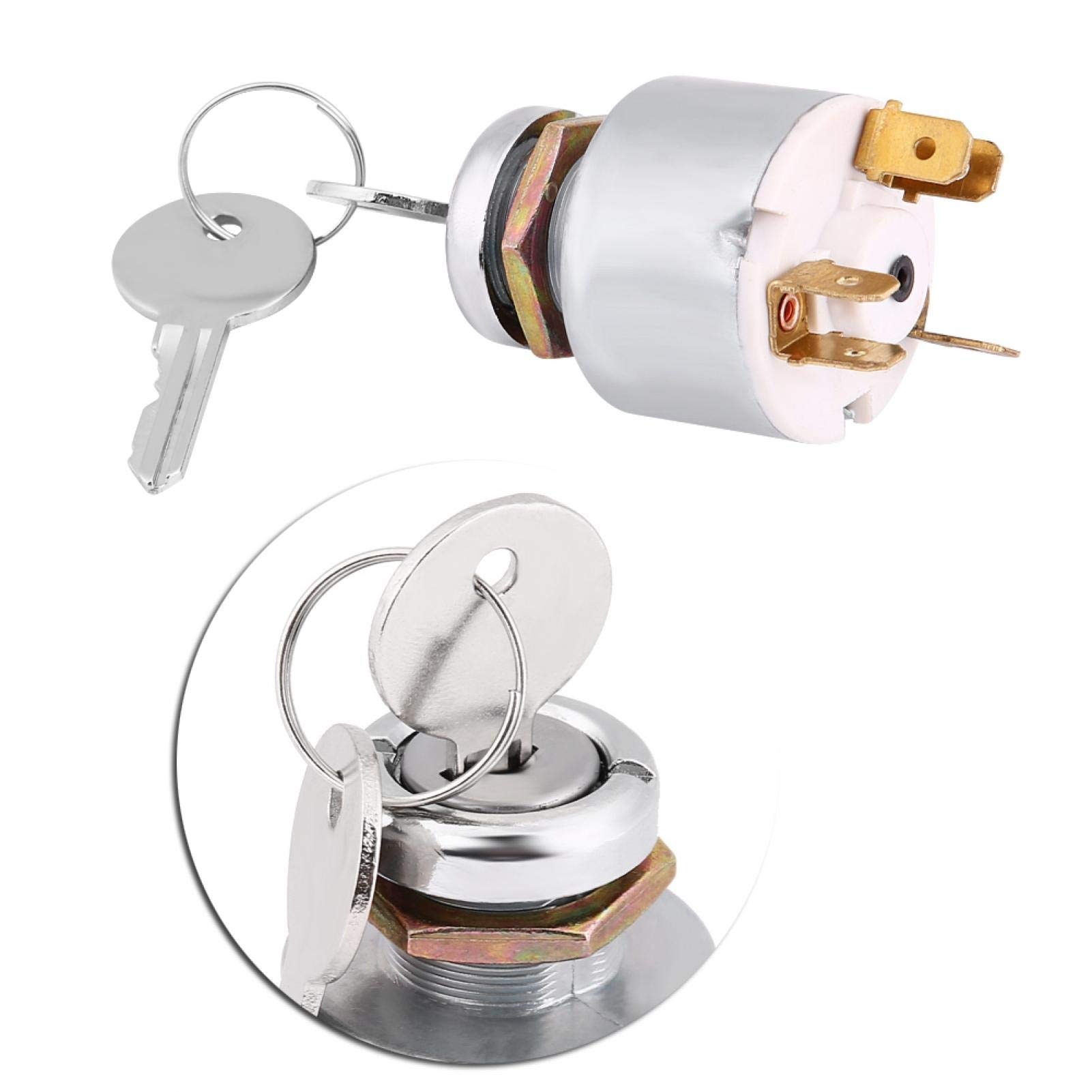 Interruttore Di Accensione Universale 12V Con 2 Chiavi – ON OFF Start, Per Auto, Moto E Barca, Lucas SPB501 - 3