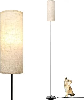 Floor Lamp, Floor Lamps for Living Room Bedroom, LED Standing Lamp Bedroom Lamps, Living Room Lamps Tall LED Floor Lamp, Corner Modern Floor Lamp for Office, Home Decor
