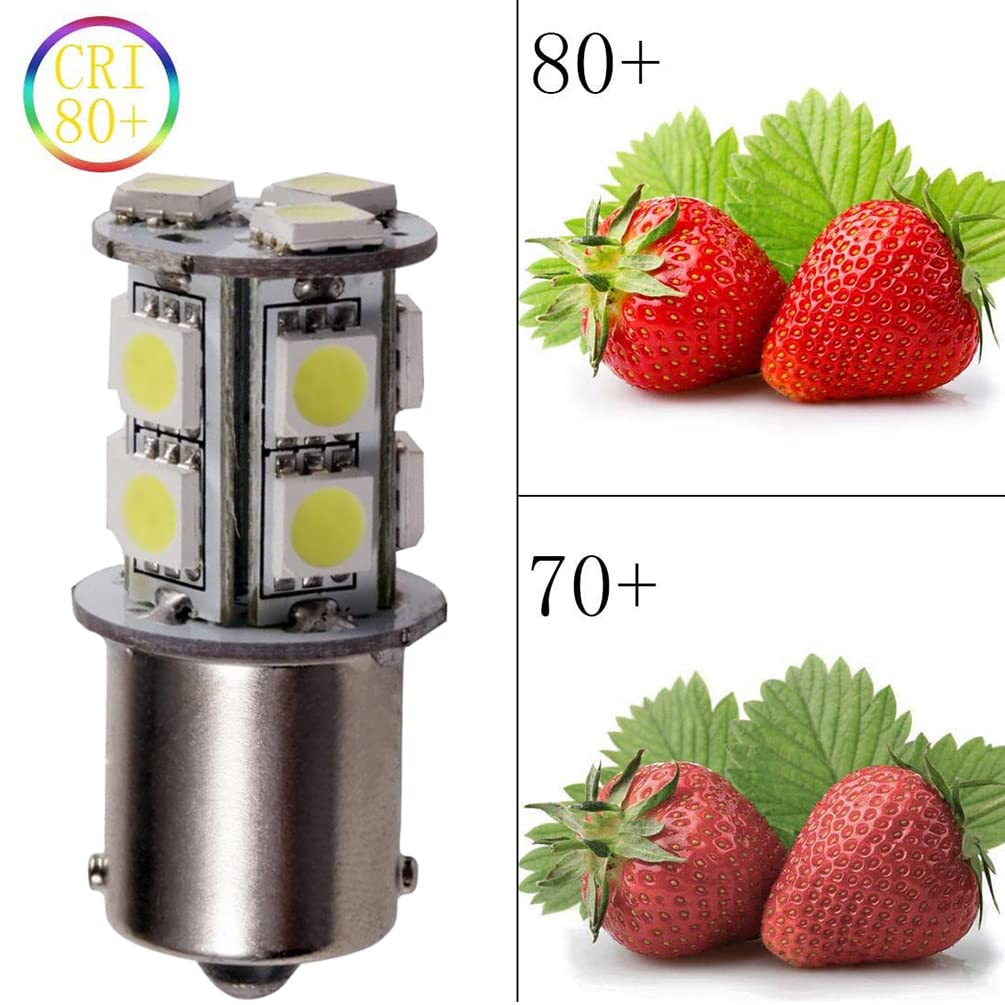 Lampara Led 12v 1 Polo Ba15s Blanca | Cuotas Sin Interés - Foto 5