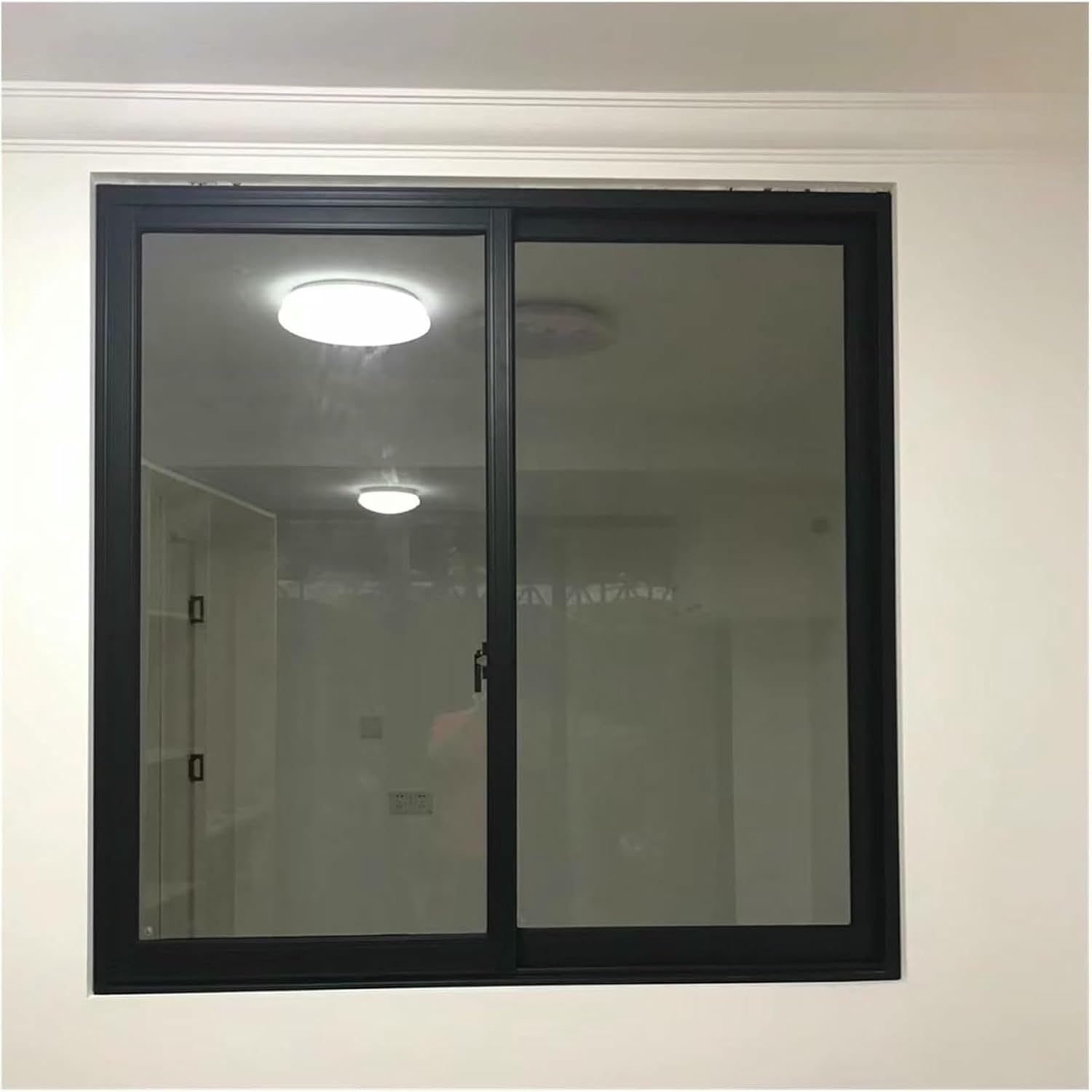 Broonded Sliding Windows, Aluminum Window with Natural Light for Basement, Countervanas of Open Glass Lames, Shed Window with Lock, Folding Window