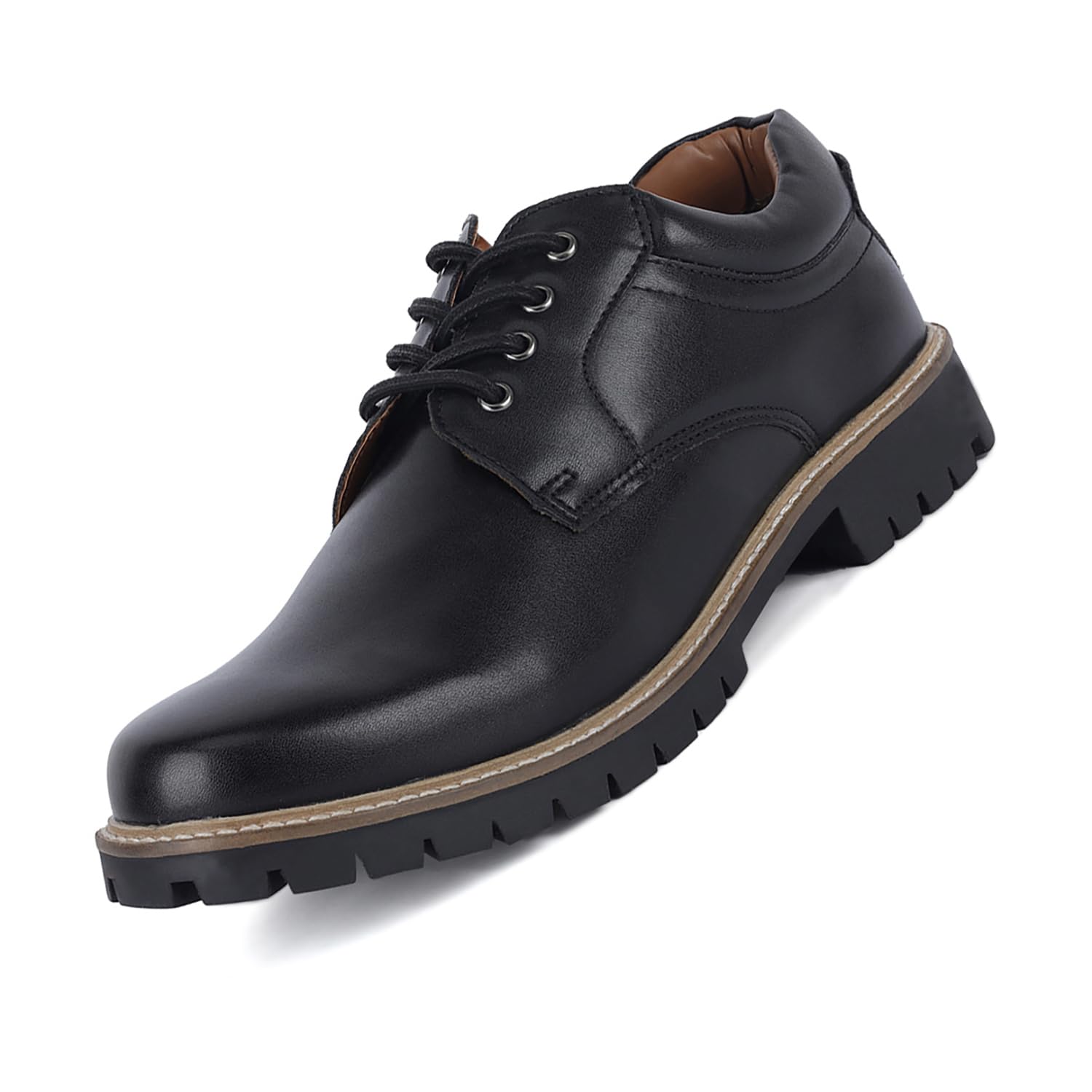 LOUIS STITCH Casual Boot for Men| Handcrafted | Lace-up Boot | Size-UK010 Obsidian Black (LSRGBT-WLJB) (B0D3QLJ51N) Amazon Price History, Amazon Price Tracker