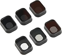 Vista 1 de DAUERHAFT Camera Filter, Waterproof Oil Proof 6 in 1 Coating Process Optical Glass Drone Camera Filter for Mini 3 Pro