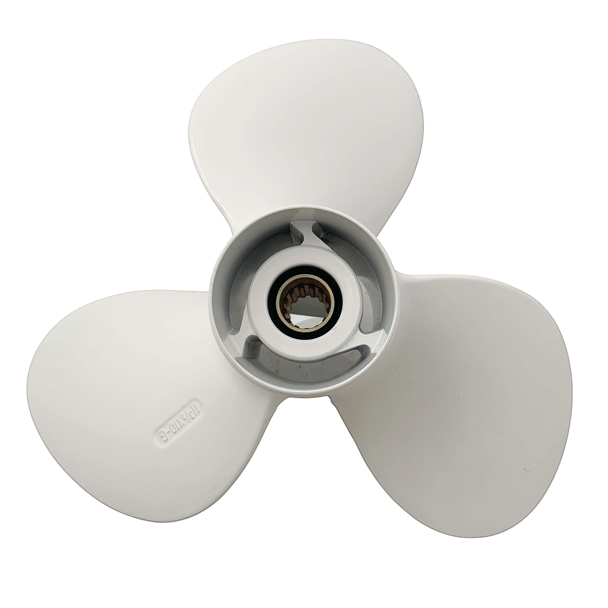SLEIPNIR Propeller 11 3/4x10 für Yamaha Außenborder Schrauben 40-55 Pferdestärke Aluminium 13 Zähne OEM NO:663-45954-01-EL 11.75x10