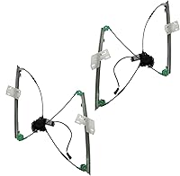 Vista 179 de TRQ Juego de regulador de ventana eléctrica delantera y motor compatible con Ford Ranger 1993-2011 1994-2009 Mazda B2300 1998-2001 B2500 1994-2007