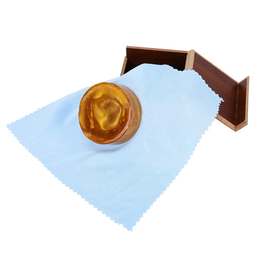 Violoncello Rosin, Wear-resistant Hand-made String Instrument Rosin High Viscosity for Performance for Violin for Viola for Cello for Practicing(yellow)