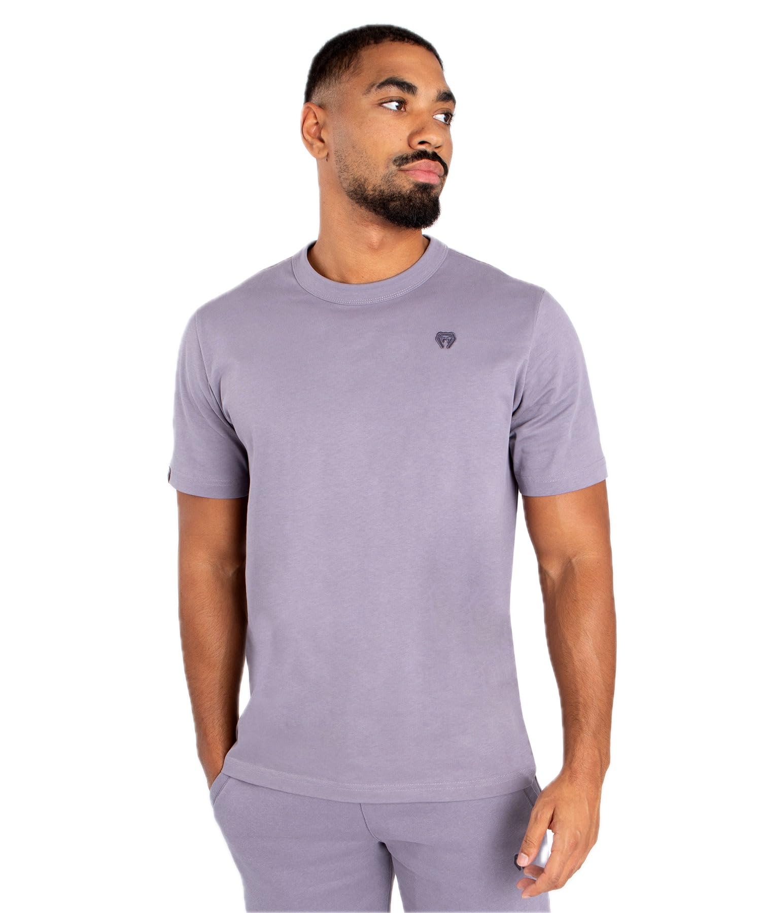 Venum Men's Standard Silent Power T-Shirt-Lavender Grey