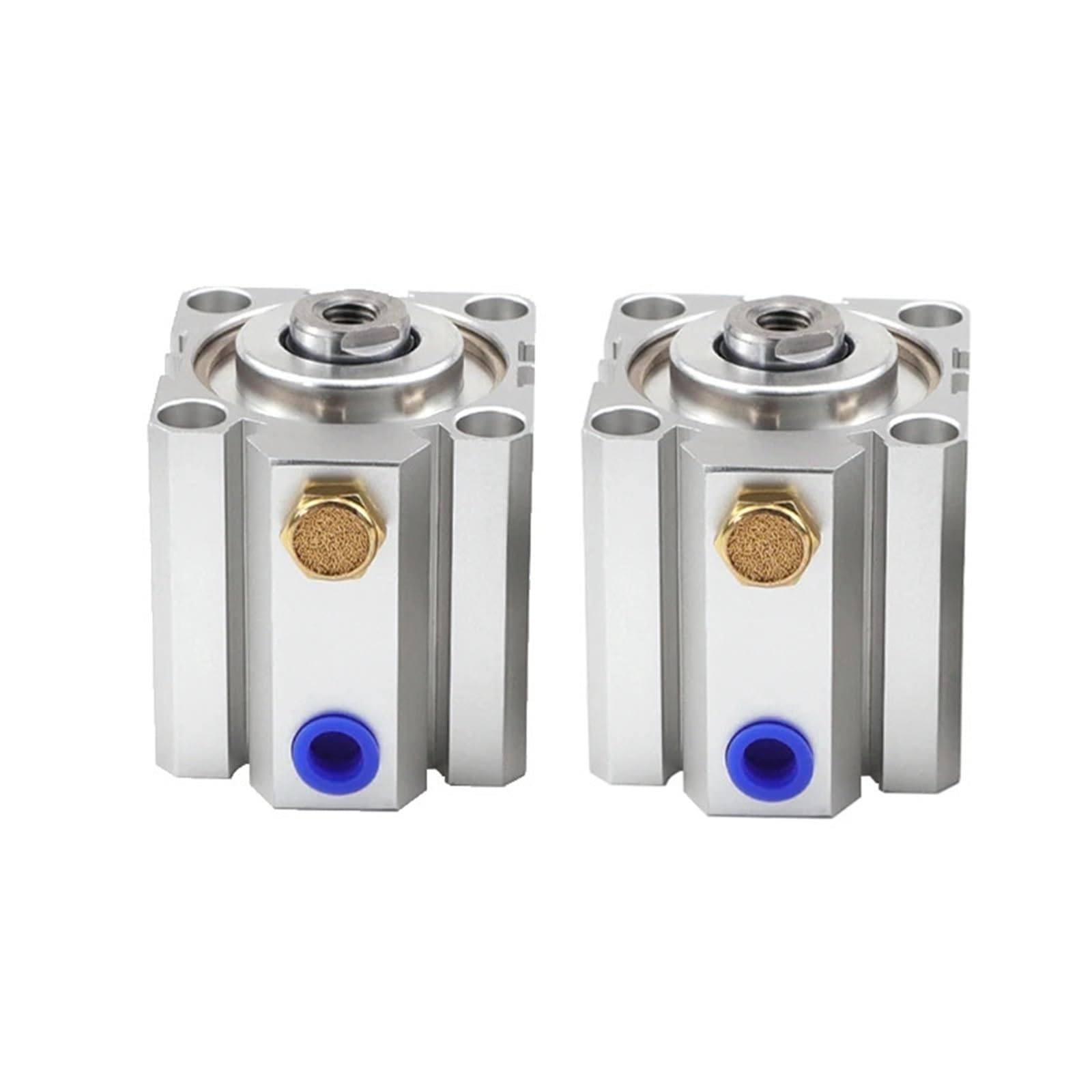 Vérin pneumatique compact SSA25 simple effet 50mm pour stopper les fuites d'air