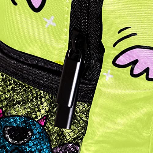 Sac à dos panda vert 30,5 cm pour enfants mixte - 4