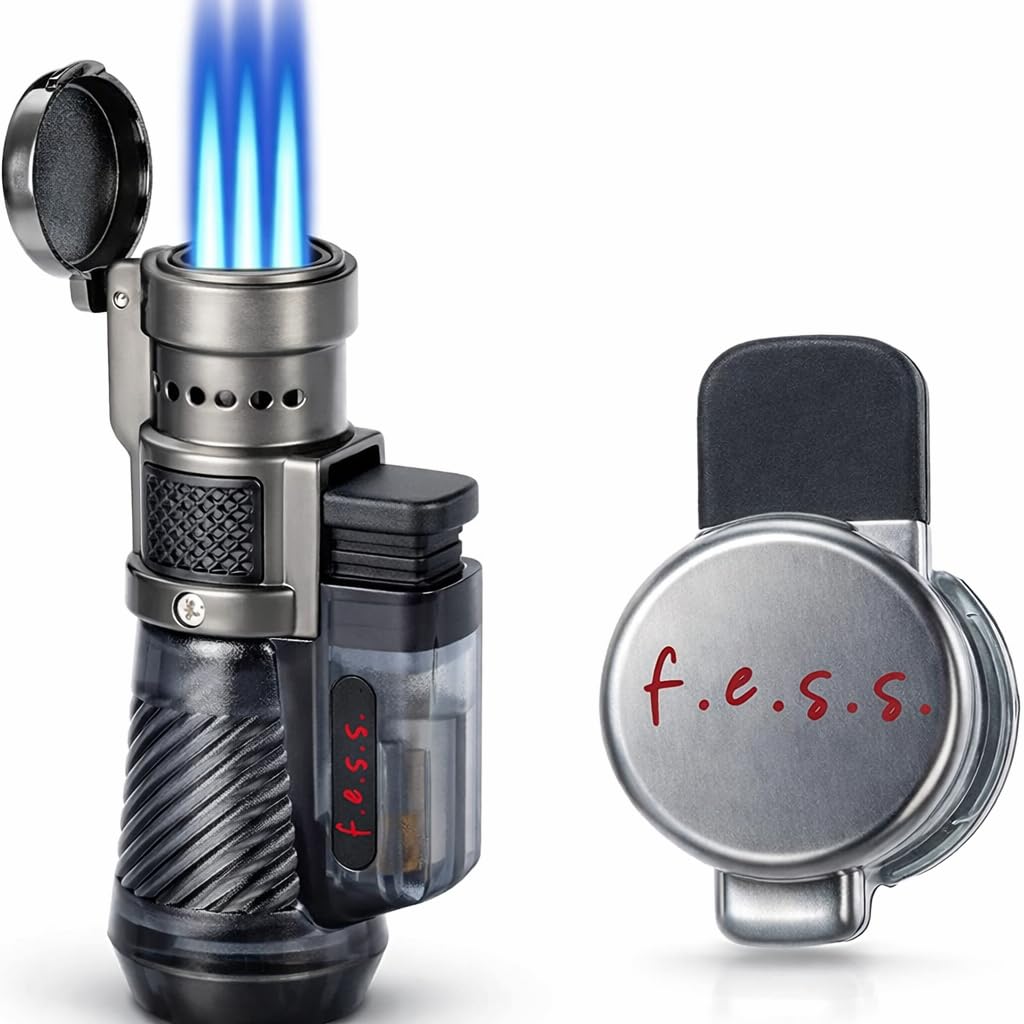 F.e.s.s FESS Trident Cigarette Cigar Triple Torch Cyclone by Lotus Vertigo