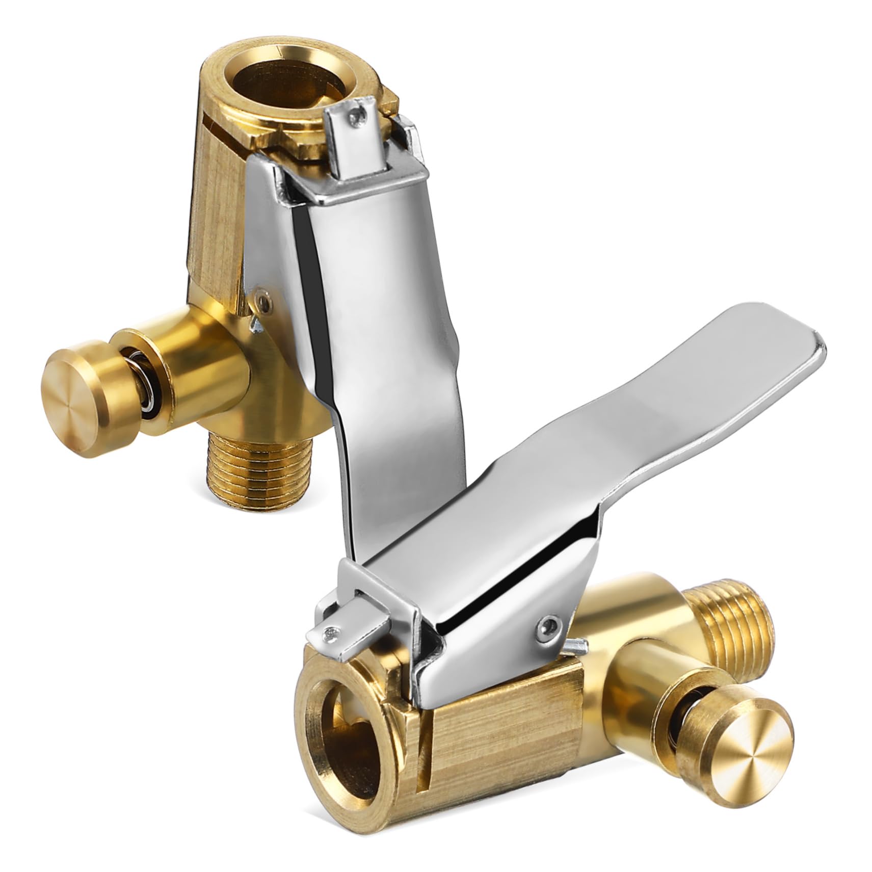 OSOLADY Tire Inflator Chuck Set Nozzle Thread Air Chuck for Car Air Compressor Quick and Secure Inflation for Tires