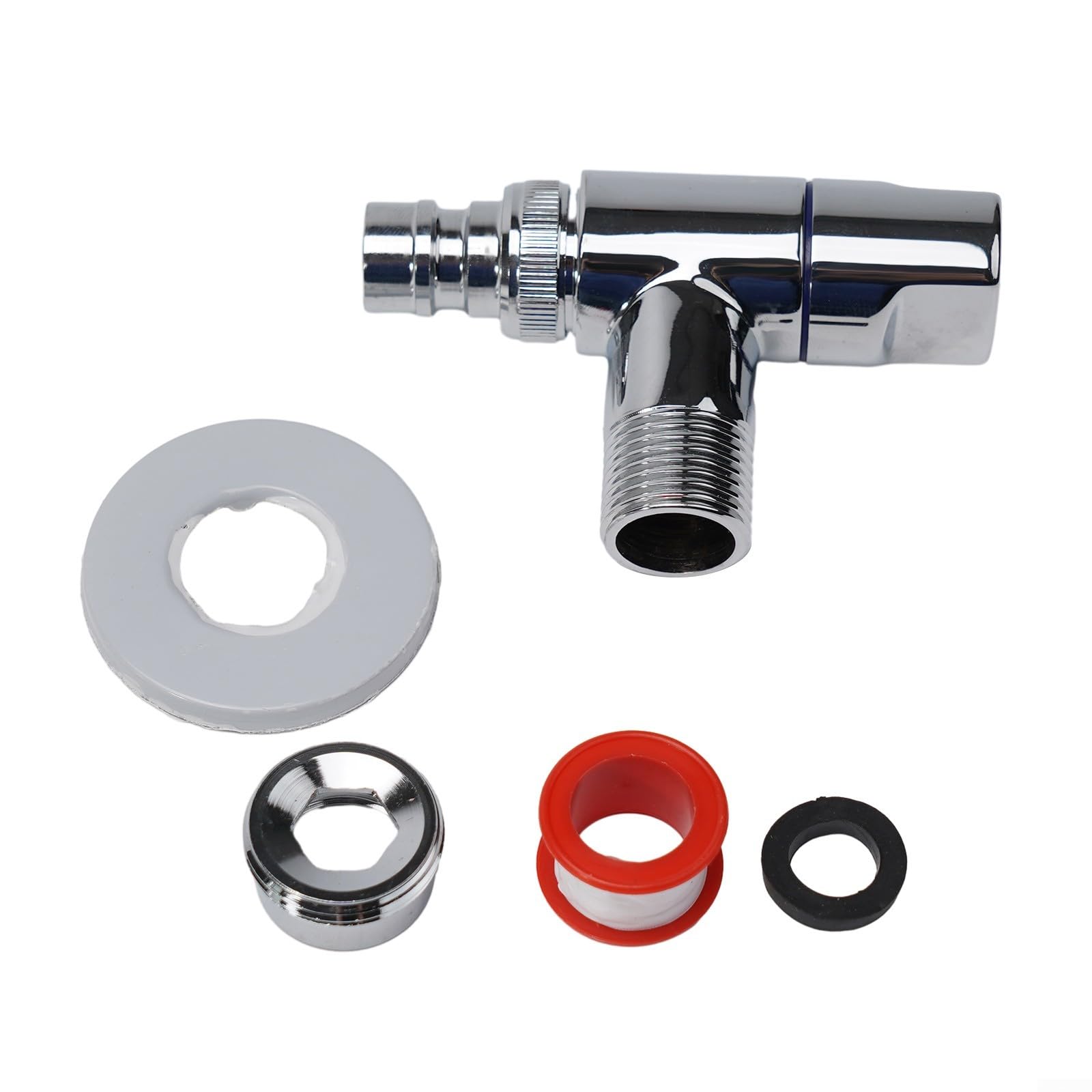 Valvola Angolo Rapido In Ottone - G1/2 O G3/4 | Per Lavatrice, Giardino E Bagno | Facile Installazione - Foto 4