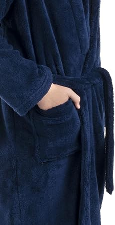 BC BARE COTTON Bare Cotton Kids Microfiber Fleece Shawl Robe - Girls