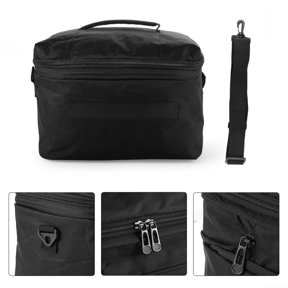 Borsa interna per bauletto per moto, in materiale Oxford, impermeabile, per BMW R1300 per GS Vario 2023-2025, 33 x 22-28 x 21 cm, con cintura nera