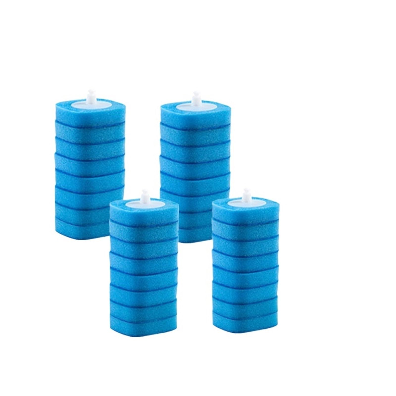 Escobilla WC Cepillo Limpiador de Inodoro con Mango Largo, Cepillo Limpieza for baño Cabezal reemplazable, Accesorios for y(32pcs Heads)
