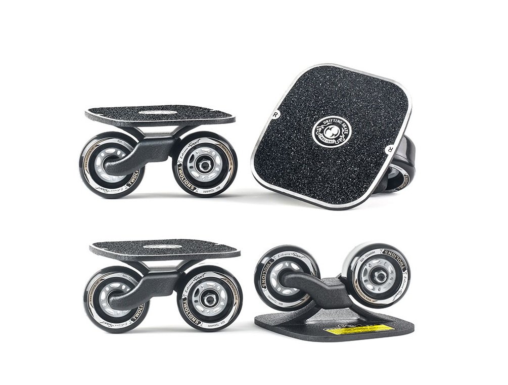 twolions-og Drift Skates patines de Pro, Freeline saktes Soporte de aleación con 72 mm ruedas de PU con ABEC-7 rodamientos