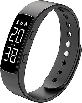 Non Bluetooth Fitness Tracker Pedometer Watch Step Counter Activity Tracker Sleep Monitor Alarm Clock Stopwatch Digital Waterproof Fitness Watch for Kids Adult Seniors