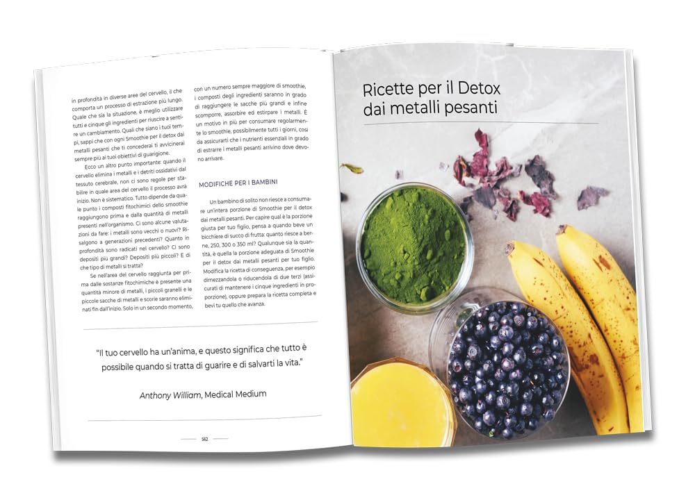 Medical Medium Brain Saver: Le risposte a infiammazione cerebrale, salute mentale, dipendenze, depressione, ansia, metalli pesanti, Lyme, ADHD, Alzheimer, malattie autoimmuni e disturbi alimentari
