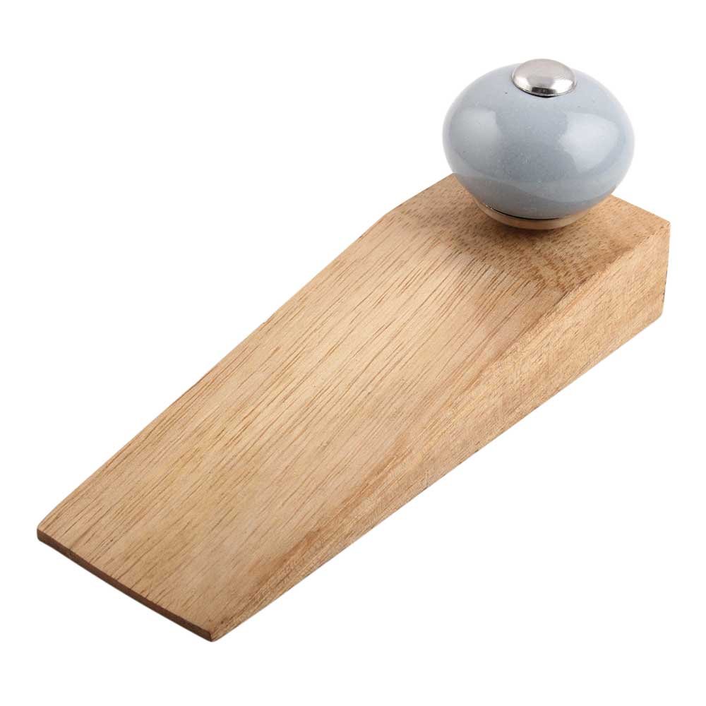 Indian-Shelf Wooden Door Stopper Wedge with Ceramic Top Heavy Duty Anti Slip — Amazon image 10