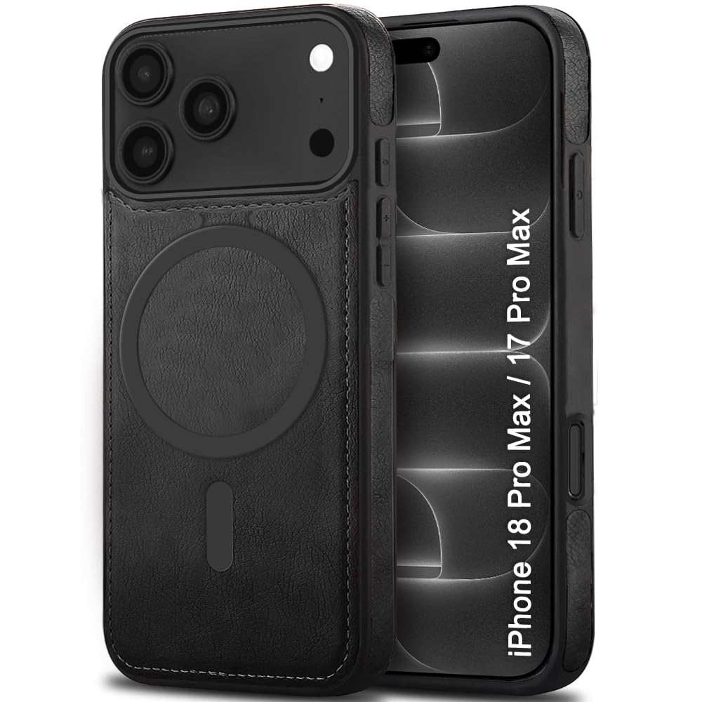 TheGiftKart Genuine Leather Finish Back Cover Case for iPhone 17 | Shockproof Design | Raised Edges for Camera & Screen Protection | Stunning Minimalist Design Back Case Cover (Chrome Sides, Brown) — Amazon image 25