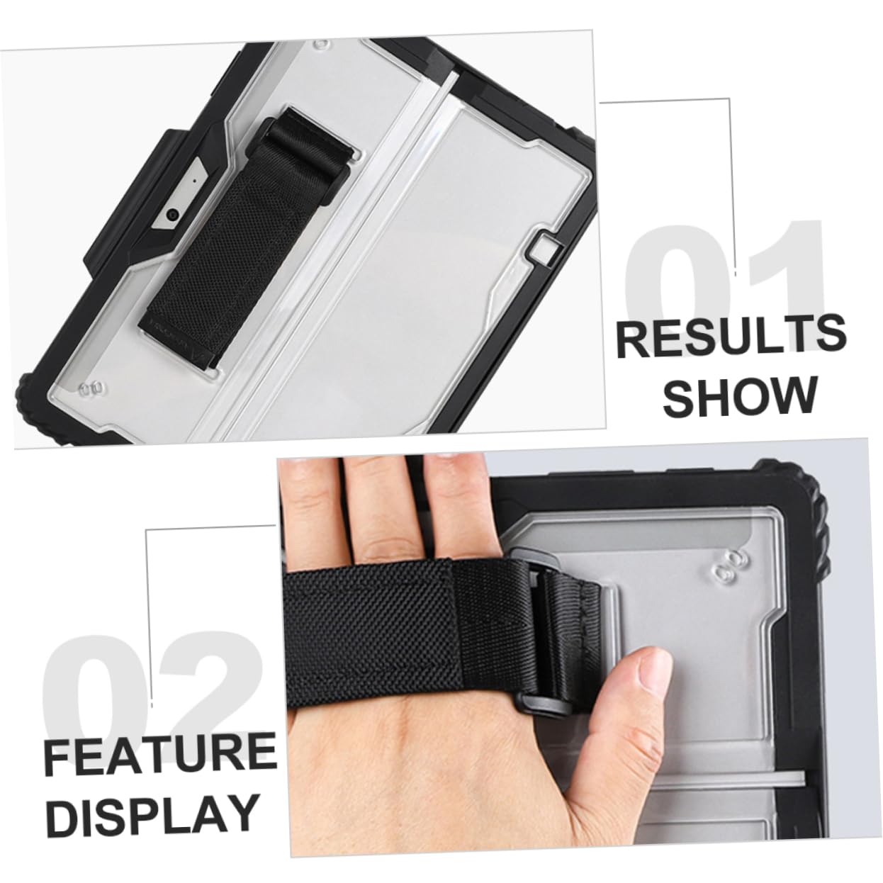 Veemoon Custodia in Plastica Per Tablet Pro Protezione Antiurto Da Graffi e Sporco Design Ergonomico Guscio Rigido Per Uso Quotidiano e Protezione Completa