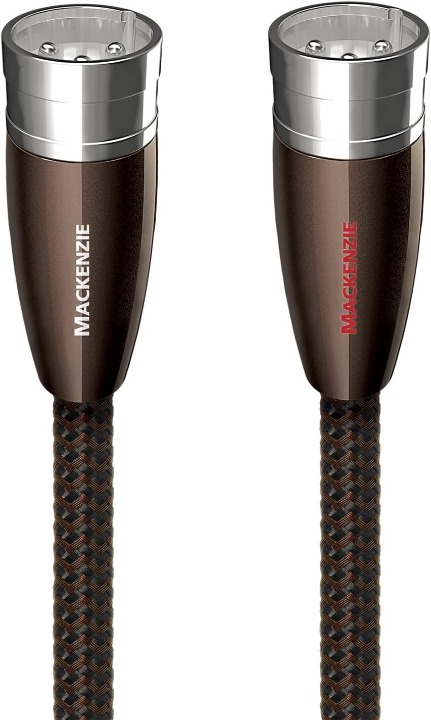 AudioQuest Mackenzie XLR Audio Interconnect Cable (3m, Pair)