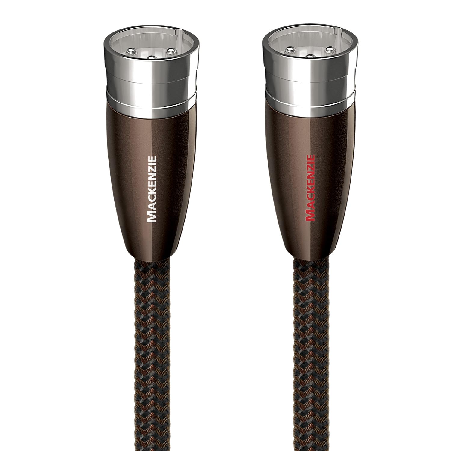 AudioQuest 3 m Mackenzie XLR Audio Cable XLR (3-​pin) Nero - Cavo Audio (XLR (3-​pin), XLR (3-​pin), 3 m, Nero