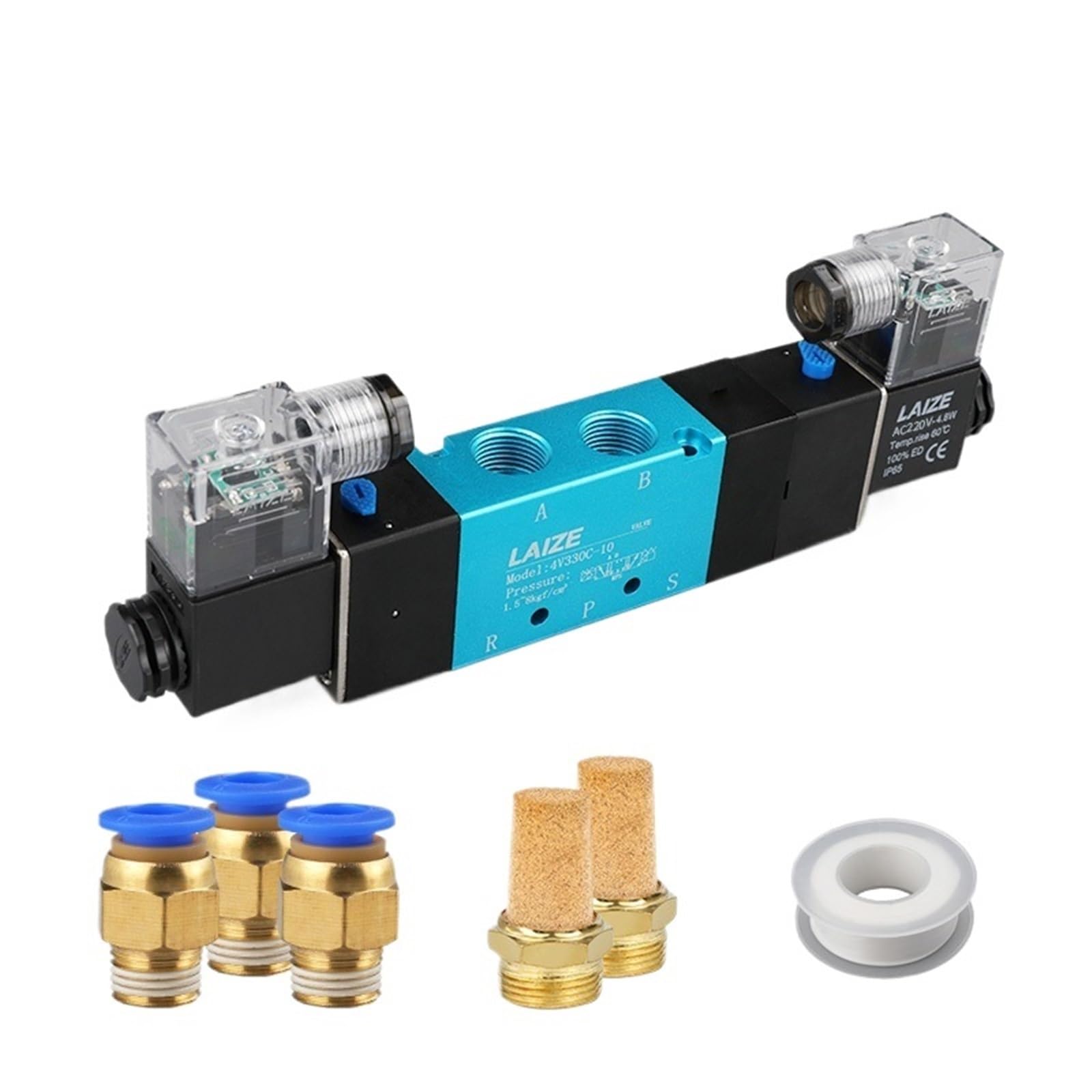 Électrovanne 4V230 5/3 pour stopper les fuites d'air et stabiliser un circuit 220V