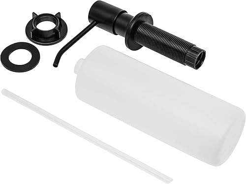 Miniatura 8 de Dispensador de jabón para fregadero de cocina, con recambio desde la parte superior, dispensador líquidos de grado comercial, diseño integrado con