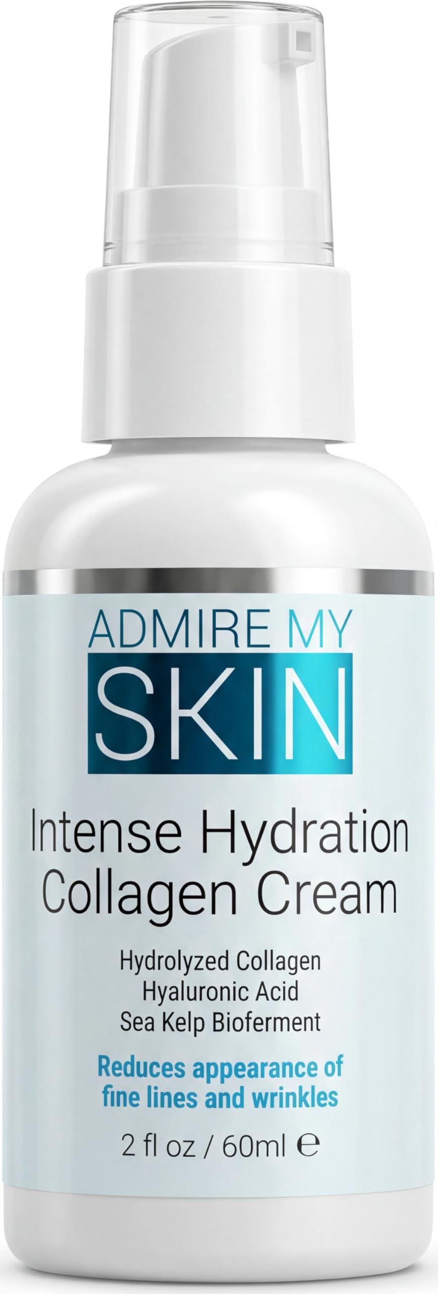 Anti Aging Face Moisturizer - Anti Wrinkle Cream Contains Hyaluronic Acid, Collagen Cream, Sea Kelp Bioferment 2 ounce